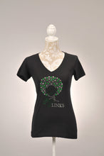 Load image into Gallery viewer, LINKS Afro V-Neck Shirt