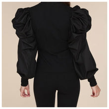 Load image into Gallery viewer, Sally Long Dramatic Sleeve Top