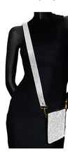 Load image into Gallery viewer, Solid Bling Purse Strap
