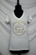 Load image into Gallery viewer, The Carrousels Logo Rhinestone Shirt