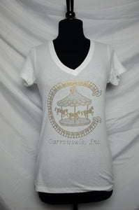 The Carrousels Logo Rhinestone Shirt