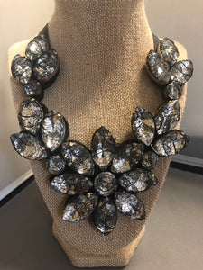 Crystal Lace Necklace Set