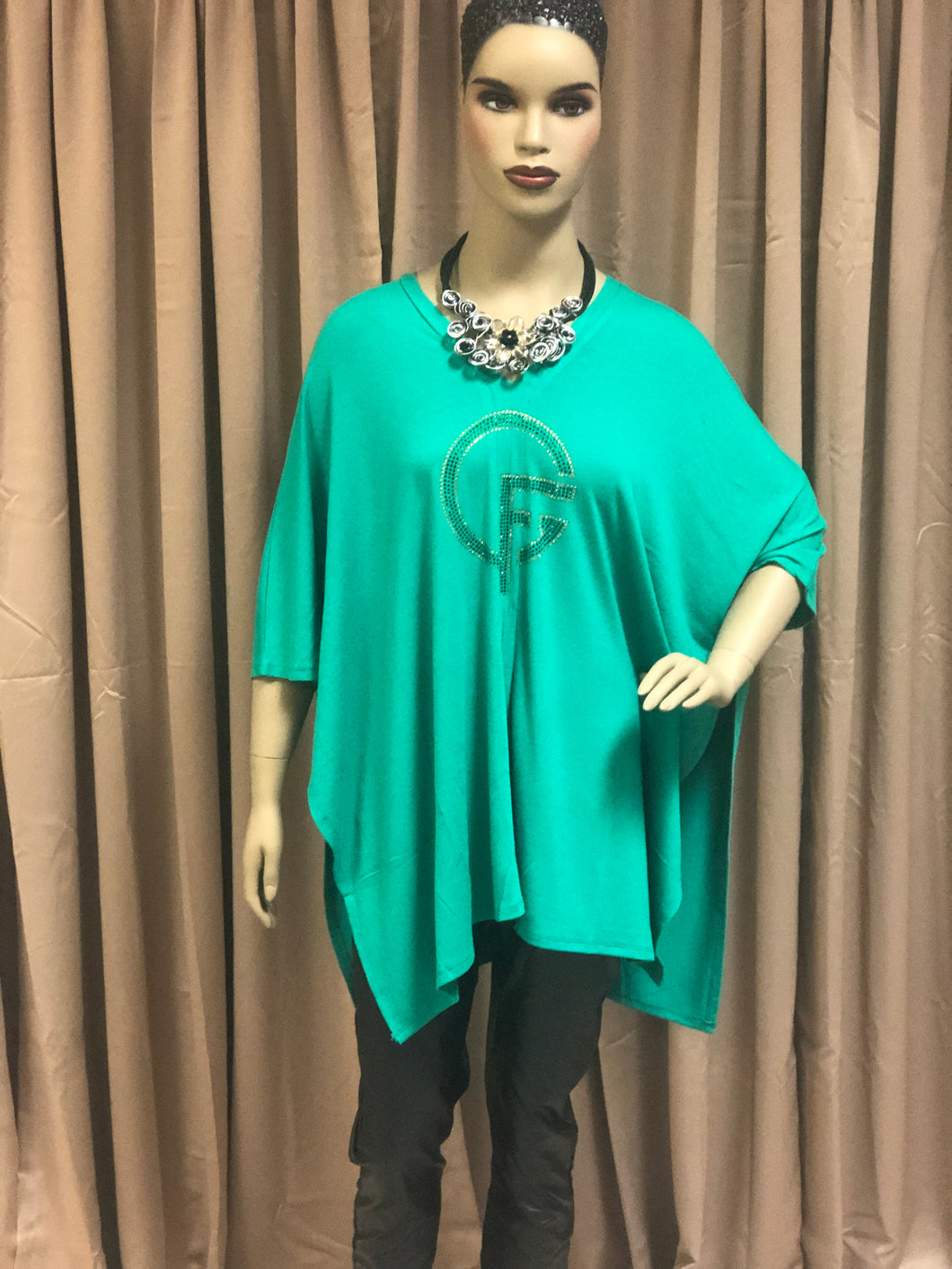 The Girl Friends Poncho Top