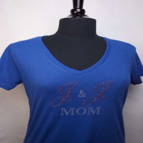 J & J MOM V-Neck T-Shirt