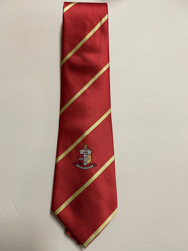 Kappa Alpha Psi Red Crest Tie