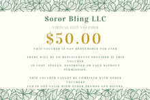 Load image into Gallery viewer, Soror Bling LLC Gift Card