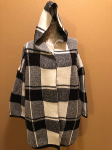 Stephanie Hooded Cardigan Sweater