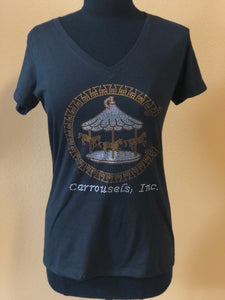 The Carrousels Logo Rhinestone Shirt