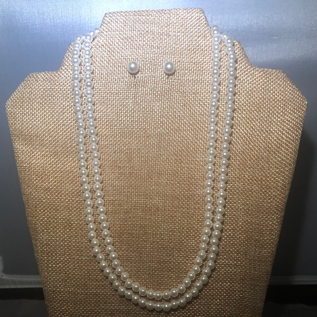 Two Strand Pearl Set